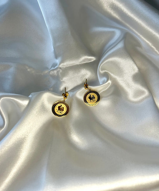 Boucles d'oreilles 10 francs